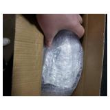 COLOSUS 60PCS White Plastic Plates for 30 guests-Fancy Plastic Beaded Plates,Disposable Christmas plastic plates,Include 30 PCS 10.5 Dinner Plates & 30PCS 8.25 Dessert-Platos for Christmas