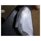 COLOSUS 60PCS White Plastic Plates for 30 guests-Fancy Plastic Beaded Plates,Disposable Christmas plastic plates,Include 30 PCS 10.5 Dinner Plates & 30PCS 8.25 Dessert-Platos for Christmas