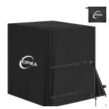 Kipiea Heavy Duty Air Conditioner Cover for Outside Units, Windproof, Anti-UV, Tear & Fade Resistant AC Cover for Winter (24 W x 24 D x 30 H)