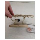 Minka Lavery Flower Child 12-in W 1 -Light Satin Gold Bohemian/global Wall Sconce - Retail: $119