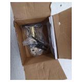 Miseno Mlk1228 Lorton Single Cylinder Keyed Entry Deadbolt - Black