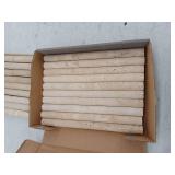 Chiaro Natural Stone Tile Liner (Common: 1/2-in x 8-in; Actual: 0.5-in x 7.75-in)