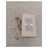 WAC Lighting Landscape Diffused LED 3000K Aluminum Step and Wall Light in White