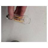 Satco S21351 8W T10 90 CRI 3000K 120V LED Medium Base Bulb, Clear