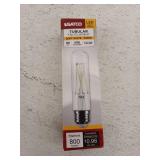 Satco S21351 8W T10 90 CRI 3000K 120V LED Medium Base Bulb, Clear