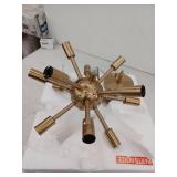 Volume Lighting 3382 Alice 12 Light 30  Wide Abstract Sputnik Chandelier - Nickel - Retail: $480