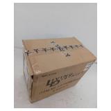 Living District Elegant Lighting 2 Light Bathroom Light Fixture, Black