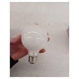 Bulbrite Solana 40 Watt Equivalent G25 Smart WiFi Connected 90CRI Globe LED Light Bulb  Milky Finish