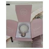 Bulbrite Solana 60 Watt Equivalent G25 Smart WiFi Connected 90CRI Globe LED Light Bulb  Milky Finish