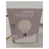 Bulbrite Solana 60 Watt Equivalent G25 Smart WiFi Connected 90CRI Globe LED Light Bulb  Milky Finish