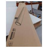 LED White Wraparound Ceiling Light  Low Profile 4 ft. 3600 Lumens  Direct Wire 4000K Bright White