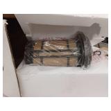 Designers Fountain Barrister Burnished Bronze 9in LED Hanging Lantern  LED22434-BNB