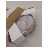 12" DC Brushed Nickel Round LED Flushmount, Color Changing Soft White, Bright White, Daylight 3000K/4000K/5000K