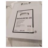 12" DC Brushed Nickel Round LED Flushmount, Color Changing Soft White, Bright White, Daylight 3000K/4000K/5000K