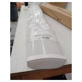 LED White Wraparound Ceiling Light  Low Profile 4 ft. 3600 Lumens  Direct Wire 4000K Bright White