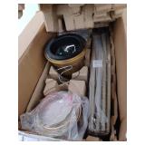 Craftmade Ric604 Ricasso 60inch  4 Blade Led Ceiling Fan - Brass - Retail: $750