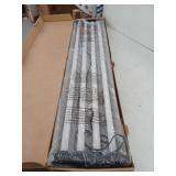 Commercial Electric 4ft. 4Light 80Watt LED Utility Shop Light with Pull Chain