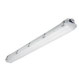 Vaportite 4 ft. White Integrated LED Industrial Vaportite with Selectable CCT and Lumen
