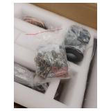 JAZAVA 8 ft. Indoor Aluminum Black 100-240-Volt 69 RPM Industrial Ceiling Fan - Retail: $320