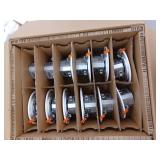 HALO CJB 6 in. 2-in-1 Installation LED Downlight with Attached JBOX, 5CCT, 900 Lumens, 75-Watt Equivalent, 12-Pack-Retail: $296