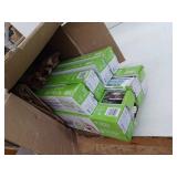 Feit Electric 4 ft. 55-Watt 4000K Bright White 5000 Lumens White Integrated LED Linkable Hanging Motion Sense Shop Light, 8 Pack- Retail: $330