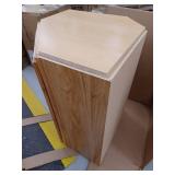 Kitchen Classics Denver 24-in W x 30-in H x 12-in D Finished Hickory Corner Kitchen Wall Cabinet - Retail: $184