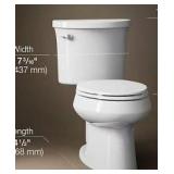 Kohler Two-Piece Toilet - White
