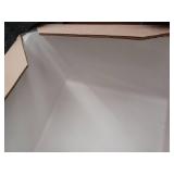 Precis Silgranit 27 in. Undermount Single Bowl Soft White Granite Composite Kitchen Sink - Retail: $805