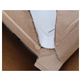 Precis Silgranit 27 in. Undermount Single Bowl Soft White Granite Composite Kitchen Sink - Retail: $805