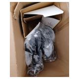 Low Voltage Black Dusk to Dawn Plug-in-Go Integrated LED Path Landscape Light Kit with Transformer Included (6-Pack)- Retail: $120