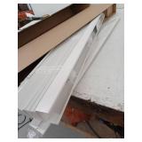 Levolor 2" Faux Wood 34x72 White Horizontal Blinds, lot of 2