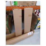 Levolor 2" Faux Wood 34x72 White Horizontal Blinds, lot of 2