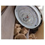 Fanelee 54 in. White Color Changing LED Brushed Nickel Smart Ceiling Fan with Light Kit and Remote Powered by Hubspace