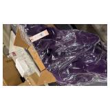 BCBGeneration dress BlackBerry, Mock Neck Ruched Long Sleeve Size 4  - Retail: $0