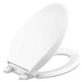 Kohler K-4636-Rl Cachet Elongated Closed-Front Toilet Seat - White - Retail: $58