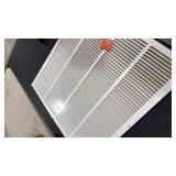 Howeall 24\"W x 24\"H [Duct Opening Size] Steel Return Air Grille, Air Return Vent Cover for Ceiling and Sidewall - HVAC Air Vent Covers - [Outer Dimensions: 25.75\"W x 25.75\"H] - Retail: $0