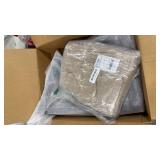 RYB HOME Linen Textured 100% Blackout Curtains for Bedroom, Insulating Energy Saving Window Curtains for Living Room Dining Patio Sliding Glass Door, Wide 52 x Long 108 inch, Burlap, 2 Panels - Retail