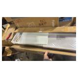 WLIVE Dresser with 4 Drawers, Storage Tower, Organizer Unit, Fabric Dresser for Bedroom, Hallway, Entryway, Closets, Sturdy Steel Frame, Wood Top, Easy Pull Handle, White - Retail: $0