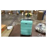 GigabitBest Mint colored Hard Luggage (some misc scuffs on top) - Retail: $0