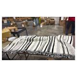 MDSASFD Striped Couch Cover Blanket - Retail: $0