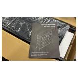 Atilioo Dresser for Bedroom with 9 Drawers, Anti-Tip Tall Fabric Chests Storage Organizer Tower Furniture with Wooden Top Metal Frame for Clothes, Closet, Living Room, Hallway, Entryway - Retail: $0