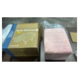 Greenstell Vanity Stool Chair Faux Fur with Storage, 15.7\"L x 11.8\"W x 19.4\"H Soft Ottoman 4 Metal Legs with Anti-Slip Feet, Furry Padded Seat, Modern Multifunctional Chairs for Makeup, Bedroom Pin