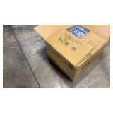 COLAMY Mid-Century Modern Upholstered Accent Chair with Back Pillow & Solid Wood Legs, Fabric Cozy Armchair for Living Room, Bedroom, Reading Nook, Apartment & Small Spaces, Blue - Retail: $0