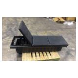 Truck Bed Tool Box (used, no key but does open on left side) 5ft long on bottom (72in x 21in) overhang  - Retail: $0