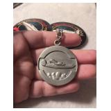 Beechcraft 70th Anniversary Commemorative Pins + B-24 Reunion Keychain