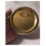 Mamie Kennedy Political Campaign Button