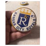 Kansas City Royals MLB Team Logo Pins - 2 ct