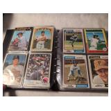 Vintage Baseball Card Collection with Album