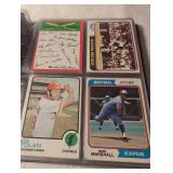 Vintage Baseball Card Collection with Album