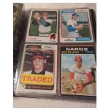Vintage Baseball Card Collection with Album